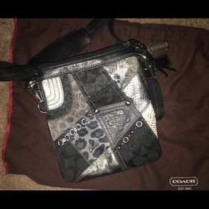 Cross Over Authentic Coach Purse.